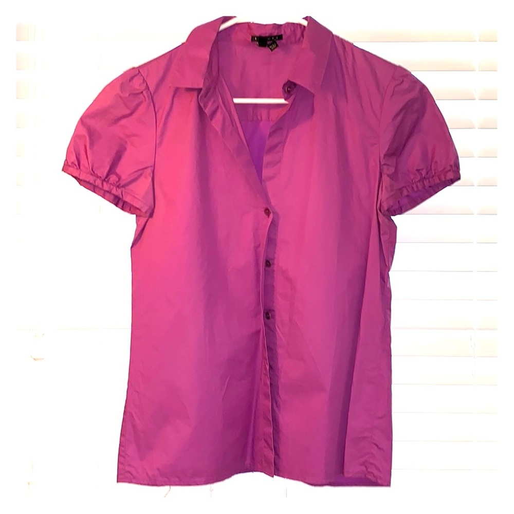 Theory short sleeve button down